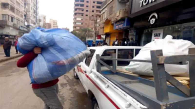 ملوي في المنيا تشن حملات مكثفة: تحرير 197 محضر إشغال لتنظيم الشوارع