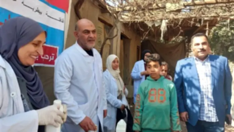 قافلة بيطرية مجانية بالقليوبية تفحص 2233 رأس ماشية وتقدم خدمات علاجية شاملة