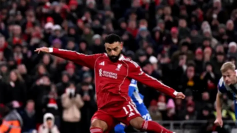 محمد صلاح يتألق ويقود ليفربول للفوز 3-0 على برايتون في كأس الاتحاد الإنجليزي