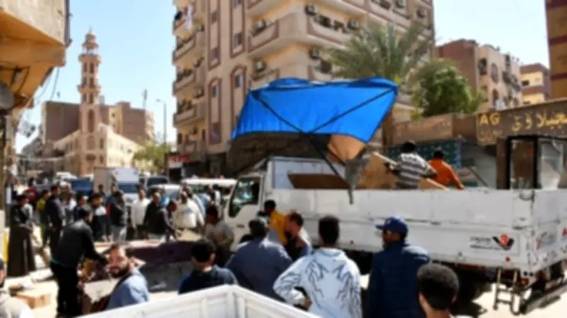 حملة مكبرة في أسوان ترفع 480 حالة إشغال وتعدي وتصادر المضبوطات