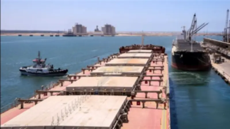 ميناء دمياط يسجل حركة تجارية نشطة: 63 ألف طن بضائع خلال 24 ساعة