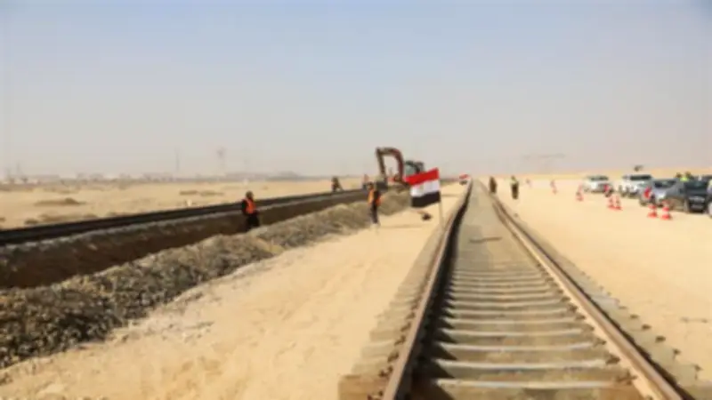وزارة النقل تطلق مشروع سكة حديد الروبيكي–العاشر–بلبيس بطول 63.5 كم
