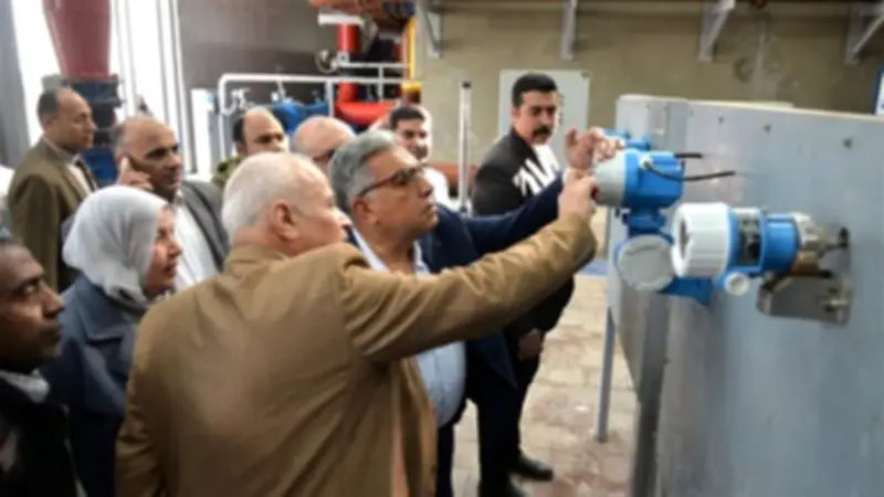 محافظ الدقهلية يتفقد التشغيل التجريبي لتوسعات محطة مياه بلقاس لخدمة 650 ألف نسمة