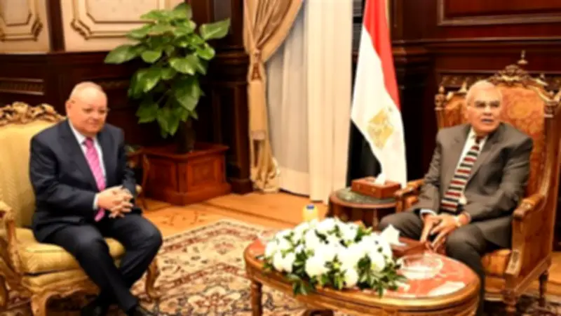 رئيس مجلس الشيوخ يستقبل رئيس مجلس الدولة في لقاء رفيع المستوى