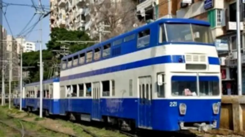 محافظة الإسكندرية تتابع إيقاف ترام الرمل تجريبياً لضمان كفاءة التشغيل