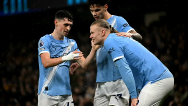 جوارديولا يوضح سبب استبدال هالاند في مباراة مانشستر سيتي ضد فولهام