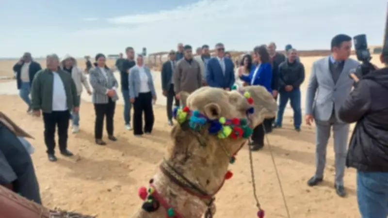 محافظ الجيزة يفتتح معرض الحرف التراثية واليدوية في منطقة الأهرامات