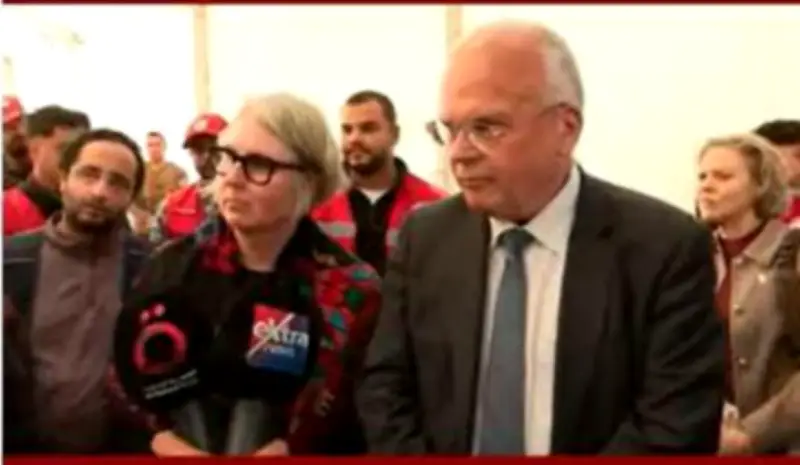 سفيرة فنلندا تعلن احترامها للهلال الأحمر المصري بعد زيارة معبر رفح