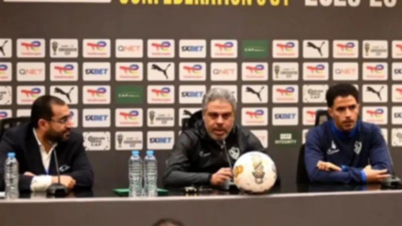 معتمد جمال: الفوز على كايزر تشيفز ضرورة مطلقة وأثق في شباب الزمالك