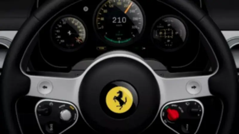 فيراري تكشف عن أولى ملامح مقصورة سيارتها الكهربائية الكاملة لوتشي