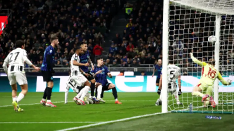 انتصار درامي لإنتر ميلان على يوفنتوس في ديربي إيطاليا بالدوري الإيطالي