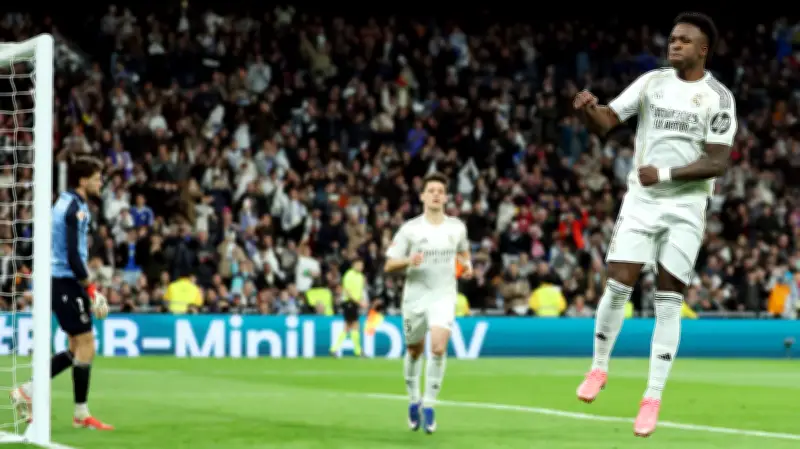 فينيسيوس جونيور يكتب التاريخ بركلتي جزاء ويلحق لاعب سوسيداد بقائمة سلبية