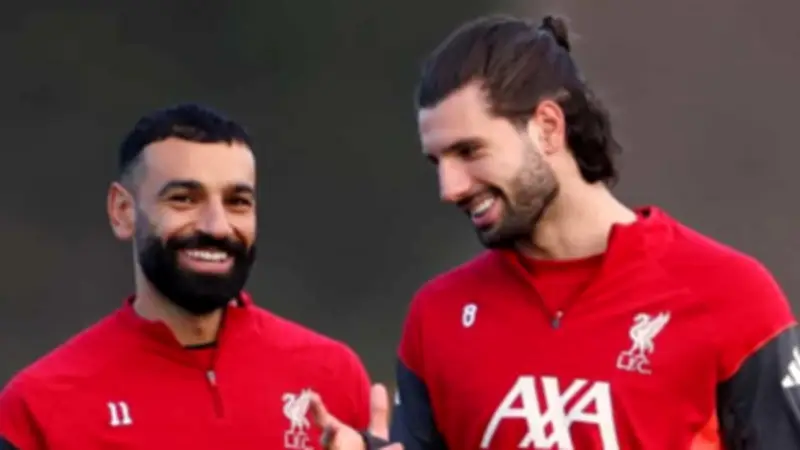 محمد صلاح يصف سوبوسلاي بأنه من أفضل اللاعبين عالميًا بعد فوز ليفربول على برايتون