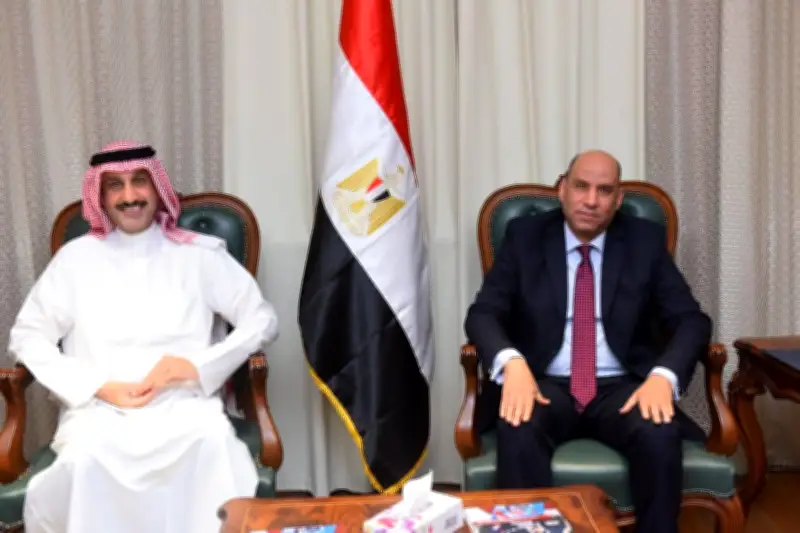 حسن رداد ومدير منظمة العمل العربية يبحثان سبل تعزيز التعاون المشترك