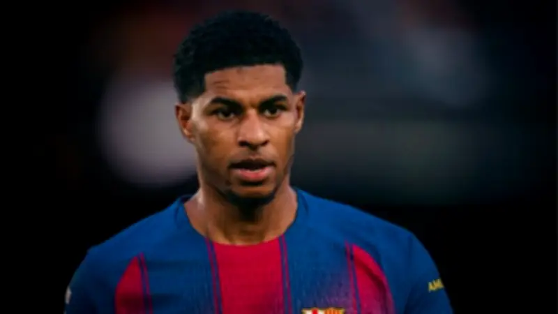 غياب راشفورد عن مواجهة برشلونة ضد جيرونا بسبب إصابة الركبة المستمرة