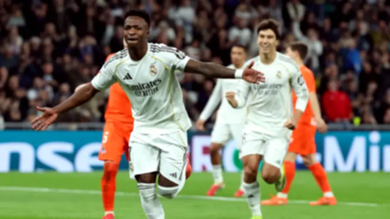 فينيسيوس جونيور يتفوق على نيمار في أهداف الليجا ويقود ريال مدريد للفوز على سوسييداد