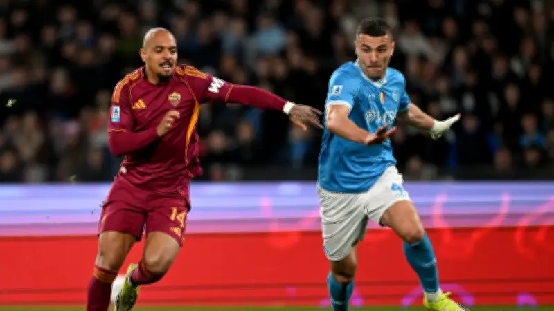 نابولي يرفض الهزيمة ويتعادل مع روما في ديربي الشمس بالدوري الإيطالي