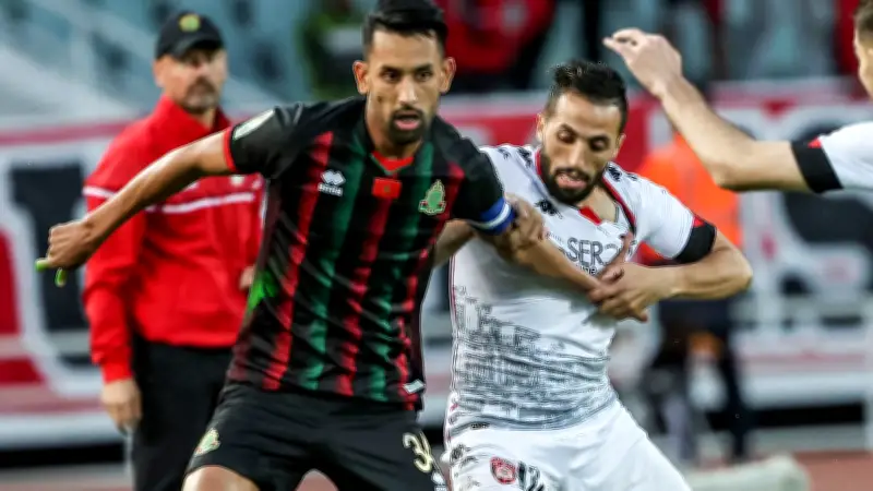 غياب قائد الجيش الملكي ربيع حريمات عن مواجهة الأهلي في ربع نهائي أبطال أفريقيا