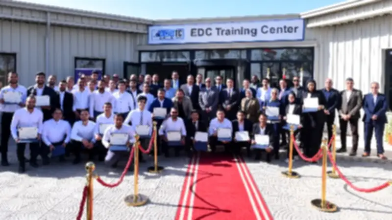 تخريج دفعة جديدة من متدربي منح وزارة العمل وتشغيل المتميزين في قطاع البترول