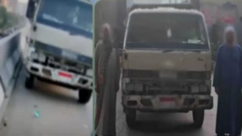 ضبط مشرف وسائق بشركة نظافة في الجيزة لإلقاء القمامة أسفل الطريق الدائري