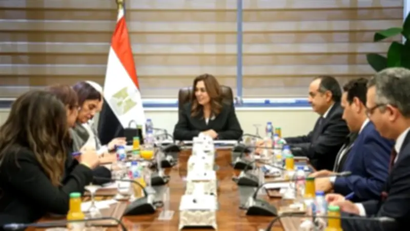وزيرة التنمية المحلية والبيئة تبحث مع مدير برنامج الأغذية العالمي توسيع الشراكة بالمحافظات