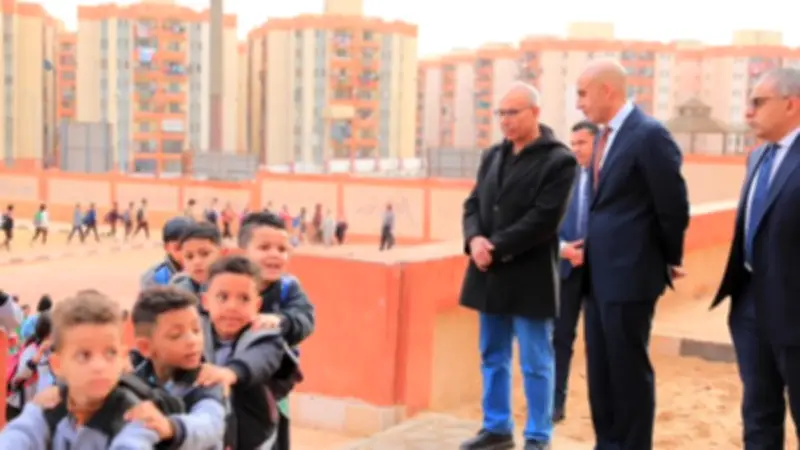 جولة مفاجئة لوزير التعليم في مدارس المقطم لمتابعة انتظام الدراسة واستعدادات رمضان