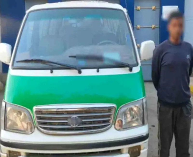 ضبط سائق ميكروباص اعتدى على سيدة ووالدتها في بني سويف
