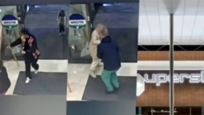 محاولة اختطاف رضيعة من يد والدتها في سوبر ماركت إيطالي تثير الذعر