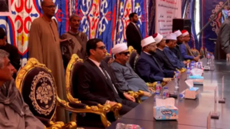 نائب محافظ الأقصر يشهد مراسم صلح تاريخية بين عائلتين في مدينة القرنة