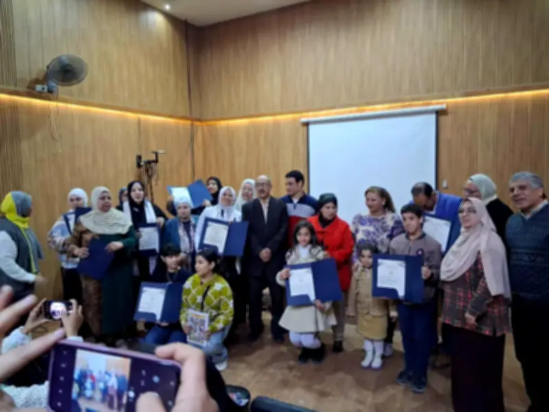 الثقافة تحتفي بمواهب مشروع اعرف مبدع وارسمه بقصر ثقافة روض الفرج