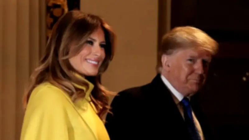 ترامب يتعثر أمام سؤال عن هدية عيد الحب لزوجته ميلانيا ويغير الموضوع