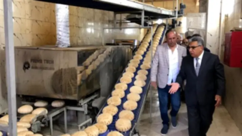 محافظ الدقهلية يتفقد مخبز المحافظة الكبير لضمان انتظام توزيع الخبز المدعم