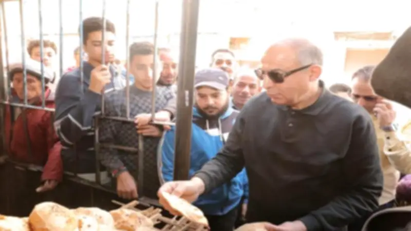 محافظ المنيا يوجه بتكثيف الرقابة على المخابز لضمان جودة الخبز خلال رمضان