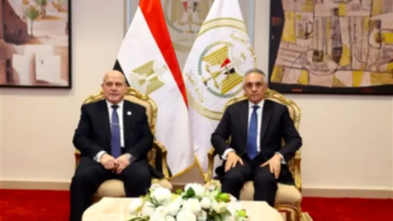 وزير العدل يستقبل رئيس هيئة النيابة الإدارية في لقاء تعاوني بالعاصمة الجديدة