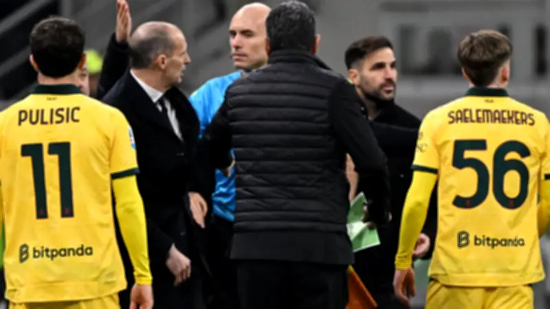 أليجري يهين فابريجاس بعد شجار ميلان وكومو: "طفل أصبح مدربًا بالأمس"