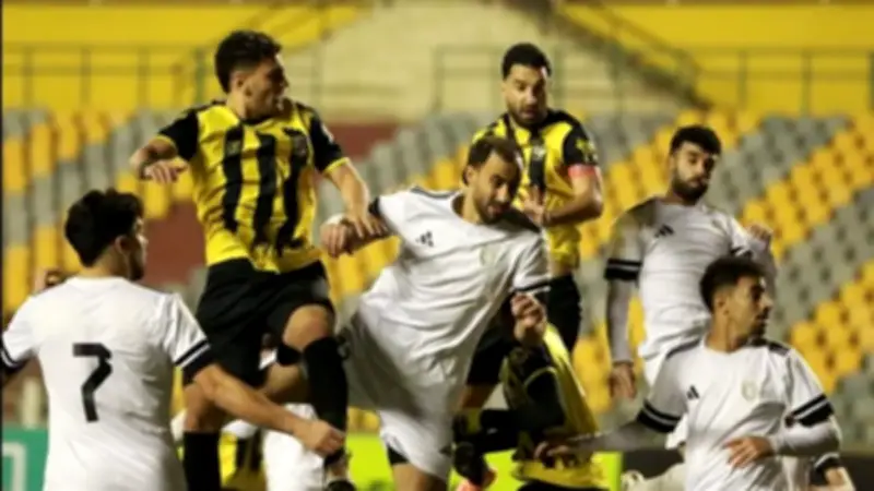 تعادل سلبي في الشوط الأول بين المقاولون العرب والمصري في الدوري المصري الممتاز