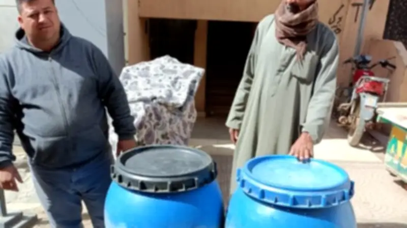 ضبط ألبان فاسدة في الفشن جنوب بني سويف ضمن حملة رقابية مشددة