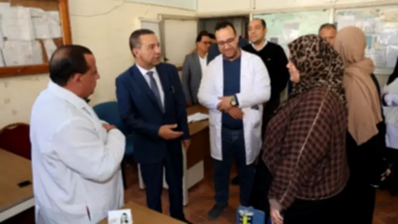 محافظ المنوفية يحيل متغيبين بمستشفى تلا العام للتحقيق في جولة مفاجئة