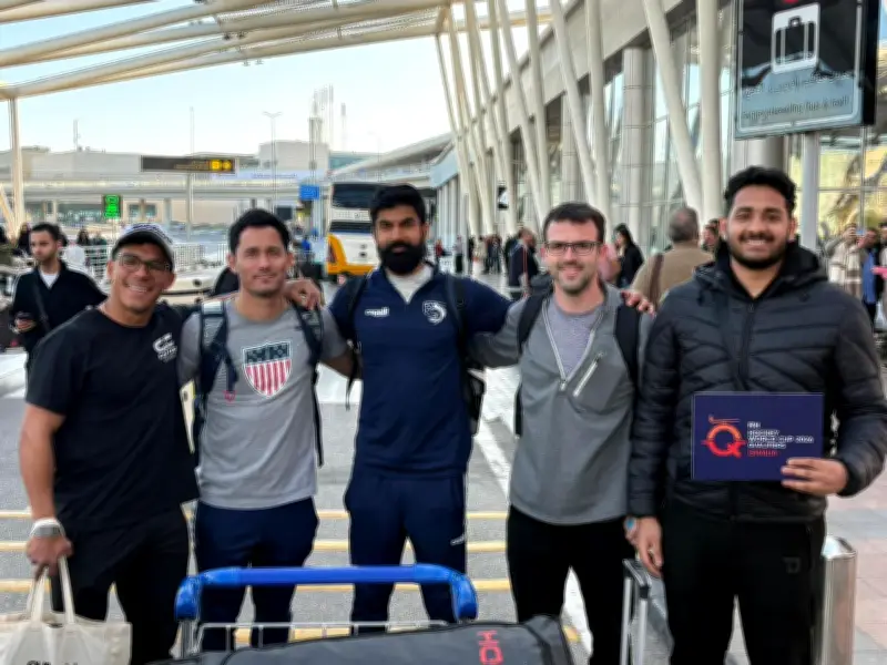 وصول منتخب أمريكا للهوكي إلى مصر للمشاركة في تصفيات كأس العالم