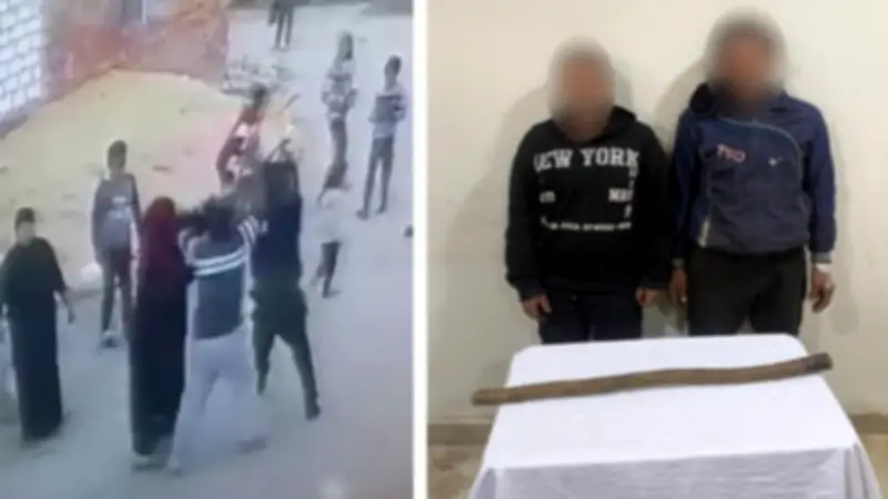 القبض على طرفي مشاجرة بالبحيرة بعد تداول فيديو يظهر استخدام عصا خشبية