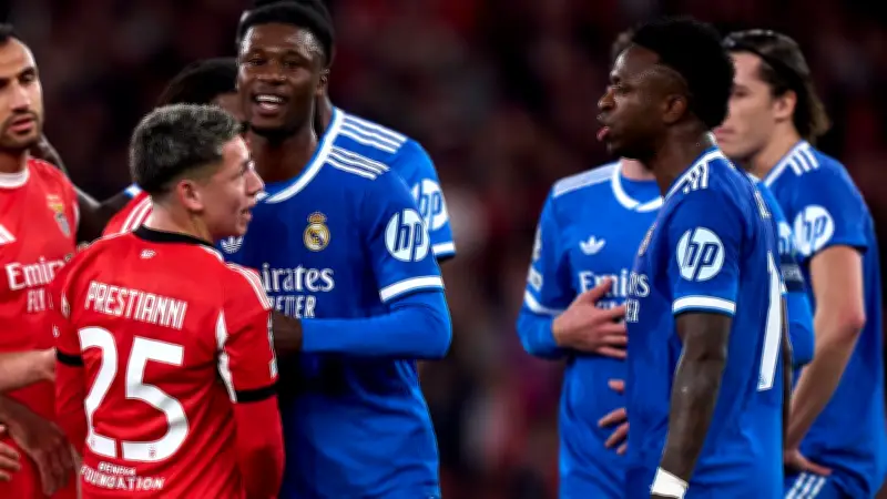 لاعب بنفيكا يعترف بإهانة فينيسيوس جونيور في تحقيق اليويفا