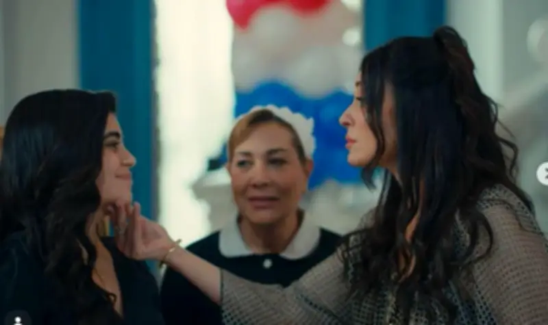 مريم أشرف وزكي يرفقان نرمين الفقي في تصوير أولاد الراعي