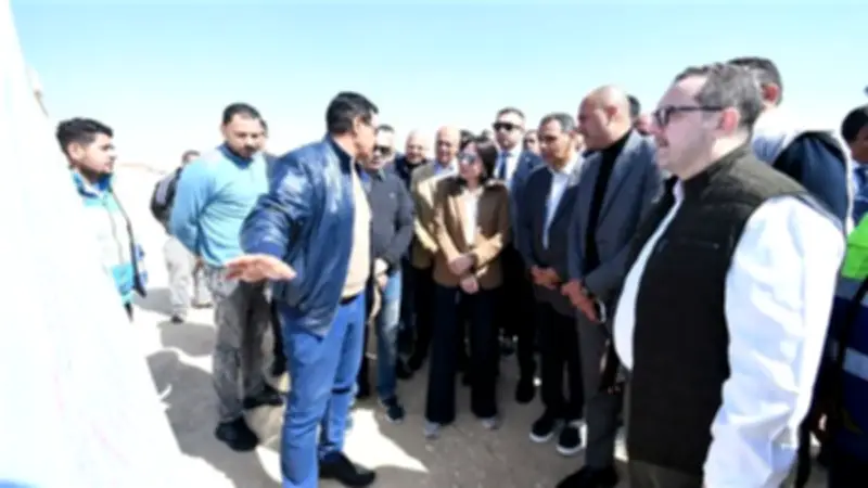 وزيرة الإسكان تتفقد منطقة الرابية بالشروق لمتابعة أعمال المرافق الجارية