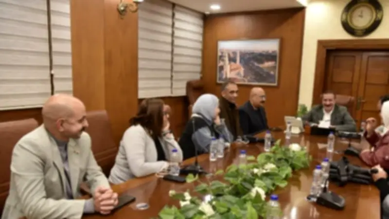 محافظ بورسعيد يستقبل مديري مكاتب القنوات والمواقع الإلكترونية الرسمية