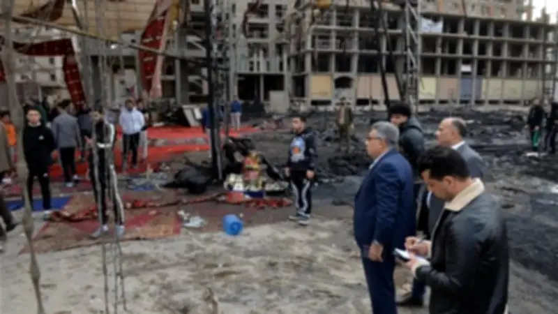 محافظ الدقهلية يتفقد حريق الخيمة الرمضانية ويؤكد: لا تهاون مع مخالفات الأمن الصناعي