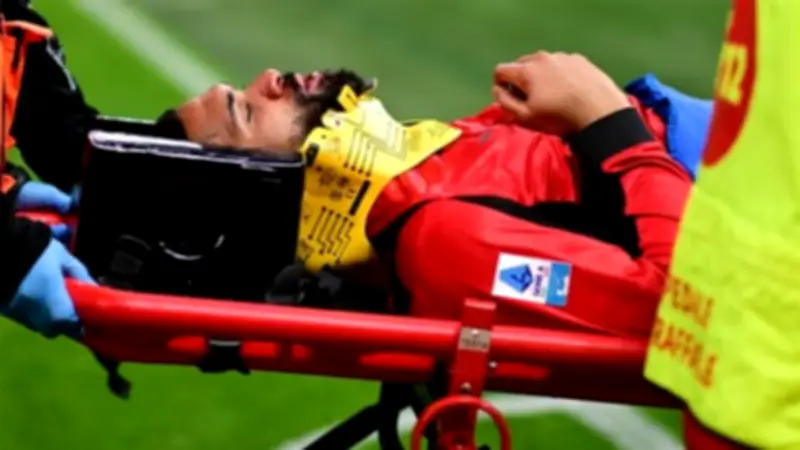 إصابة خطيرة لروبن لوفتوس تشيك تهدد مستقبله مع إيه سي ميلان في الدوري الإيطالي