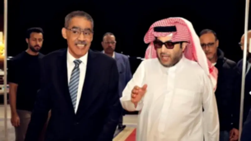 وزير الإعلام المصري يستقبل تركي آل الشيخ ويؤكد على عمق العلاقات الثنائية