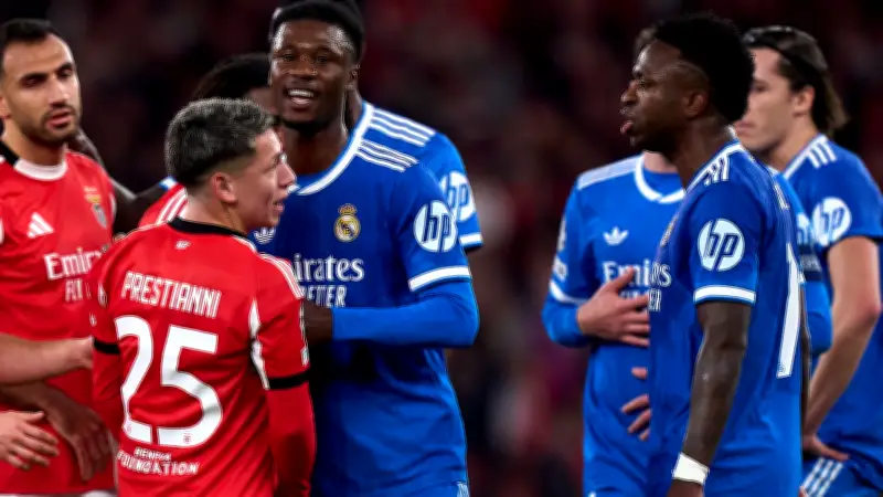 عقوبة مؤقتة من اليويفا لجيانلوكا بريستياني بسبب مزاعم عنصرية ضد فينيسيوس جونيور