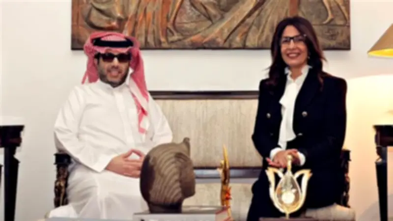 وزيرة الثقافة تستقبل تركي آل الشيخ لتعزيز التعاون الثقافي والفني بين مصر والسعودية