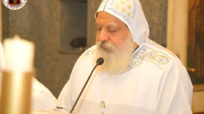 الأنبا ميخائيل يشارك في احتفال دير المحرق بتذكار القديس ميخائيل البحيري